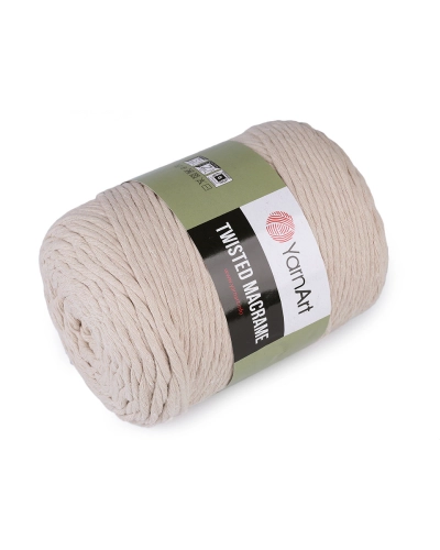 Pletacia priadza Twisted Macrame 500 g rozčesávacia - 1 ks | Mimib