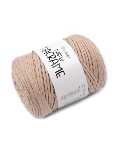 Pletacia priadza Twisted Macrame 500 g rozčesávacia - 1 ks | Mimib