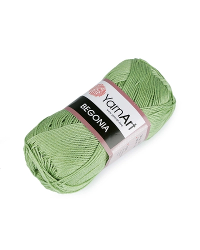 Bavlnená pletacia priadza Begonia 50 g - 1 ks | Mimib