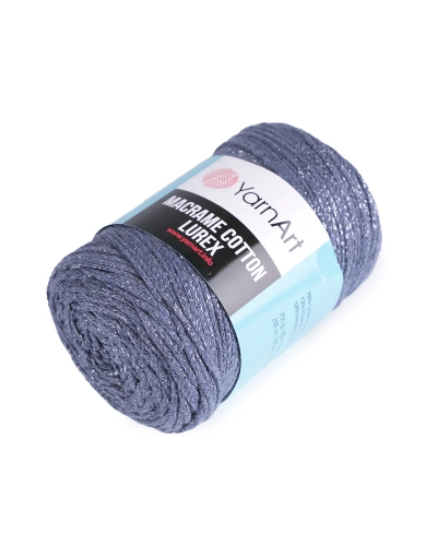 Pletacia priadza Macrame Cotton lurex 250 g - 1 ks | Mimib