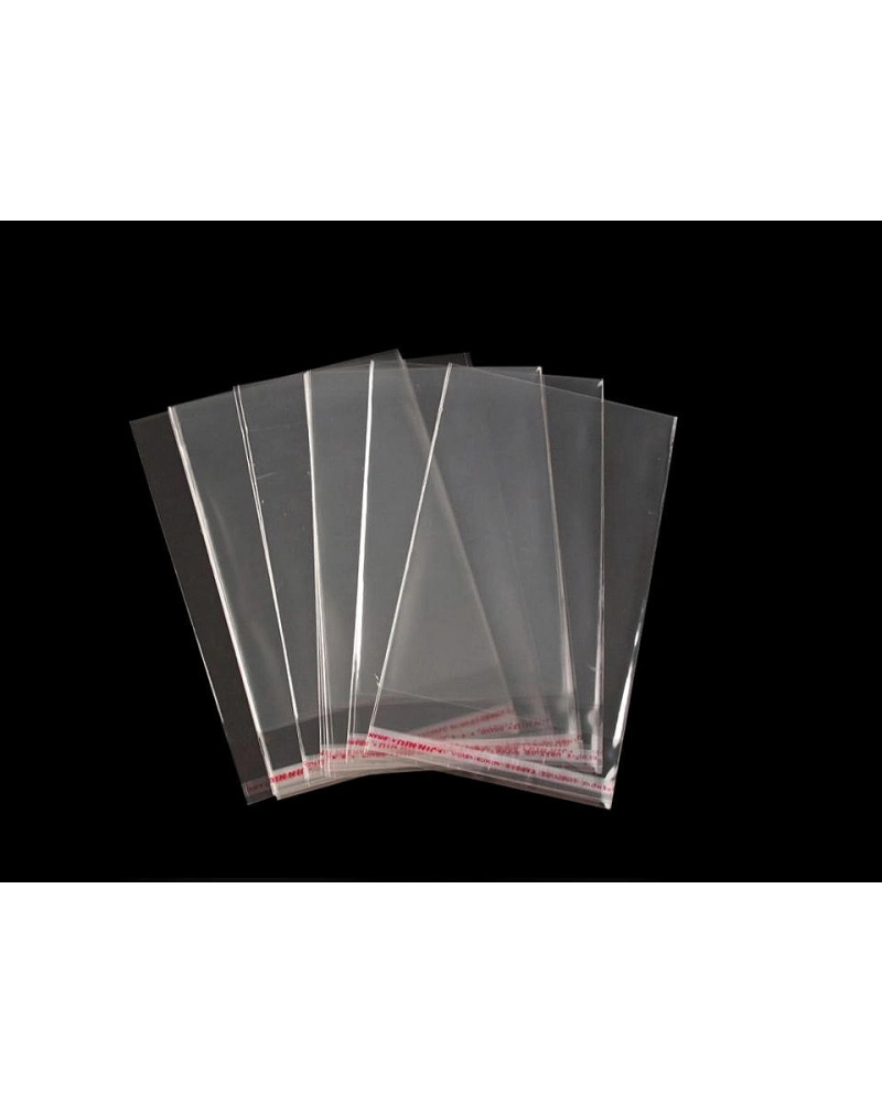 PP vrecko s lepiacou lištou 6x8 cm - 100 ks | Mimib