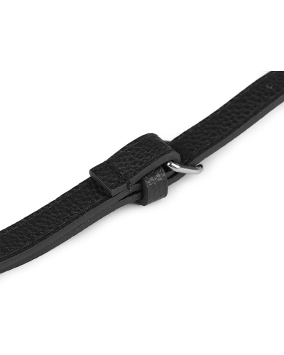 Koženkový popruh / ucho na kabelku s karabinami šíře 1,5 cm - 1 ks | Mimib