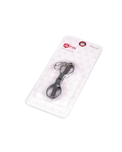 Nůžky PIN skládací s karabinou délka 9,5 cm do letadla - 1 ks | Mimib