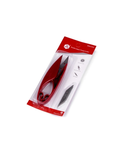 Nůžky PIN cvakačky velmi ostré s náhradním ostřím délka 11 cm - 1 karta | Mimib
