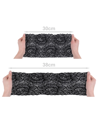 Elastická krajka / vsadka / běhoun šíře 15,5 cm - 1 m | Mimib