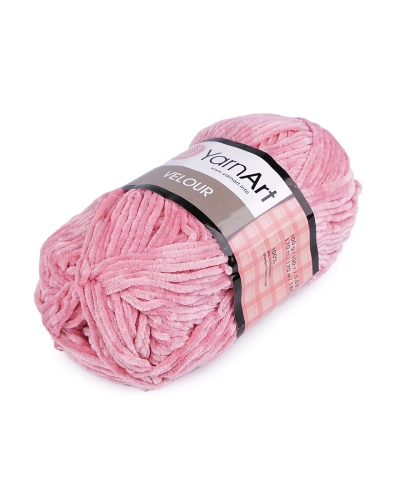 Pletací žinylková příze Velour 100 g - 1 ks | Mimib