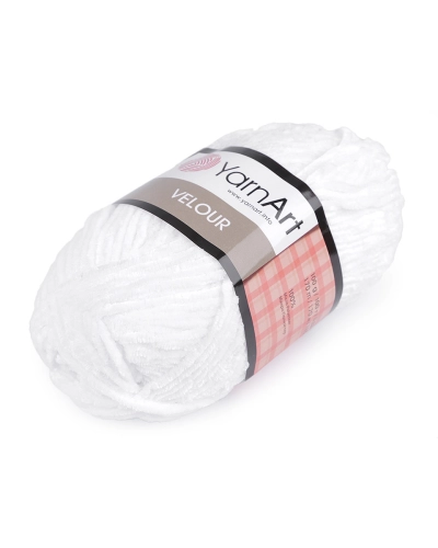Pletací žinylková příze Velour 100 g - 1 ks | Mimib
