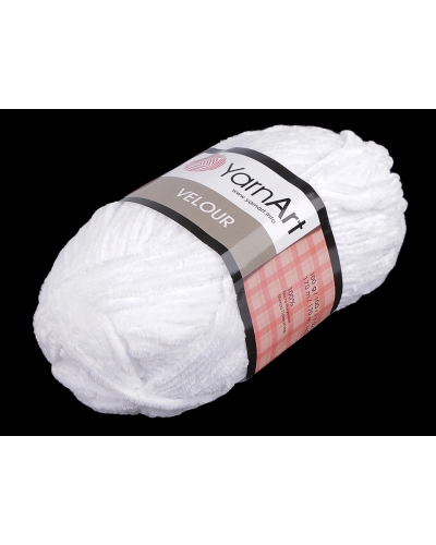Pletací žinylková příze Velour 100 g - 1 ks | Mimib