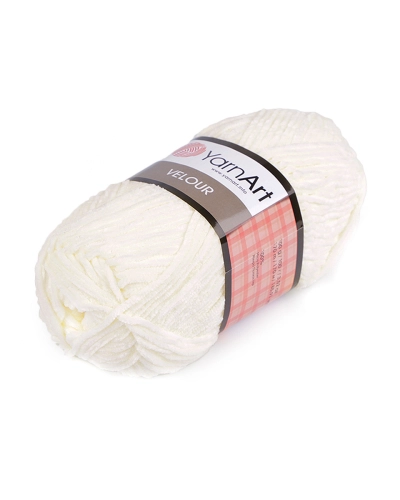 Pletací žinylková příze Velour 100 g - 1 ks | Mimib