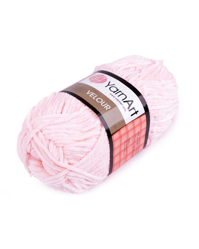 Pletací žinylková příze Velour 100 g - 1 ks | Mimib