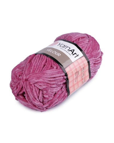 Pletací žinylková příze Velour 100 g - 1 ks | Mimib