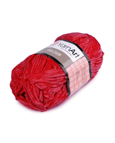Pletací žinylková příze Velour 100 g - 1 ks | Mimib