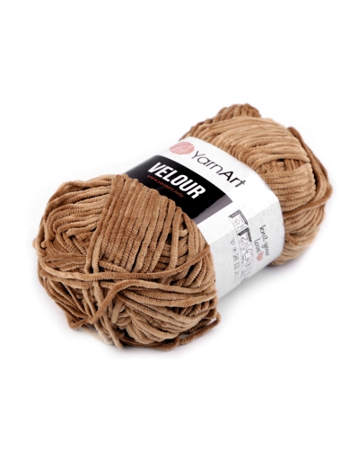 Pletací žinylková příze Velour 100 g - 1 ks | Mimib