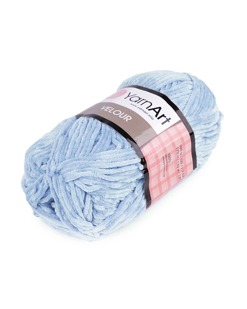Pletací žinylková příze Velour 100 g - 1 ks | Mimib
