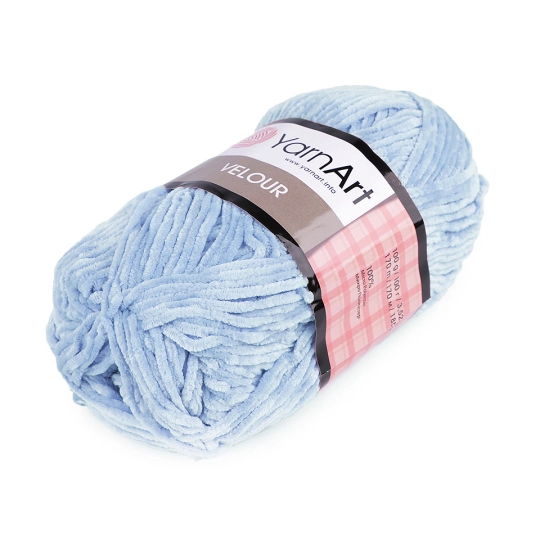 Pletací žinylková příze Velour 100 g - 1 ks | Mimib
