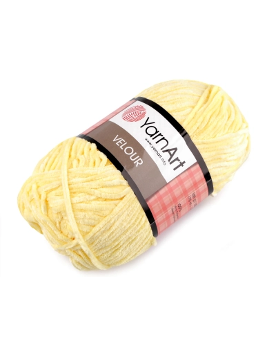 Pletací žinylková příze Velour 100 g - 1 ks | Mimib