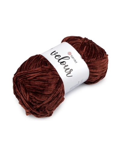 Pletací žinylková příze Velour 100 g - 1 ks | Mimib