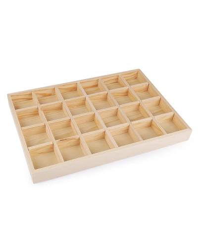 Dřevěné plato / organizér 24x35 cm - 1 ks | Mimib