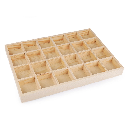 Dřevěné plato / organizér 24x35 cm - 1 ks | Mimib