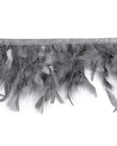 Prýmek - krůtí peří 5-9 cm - 1 m | Mimib