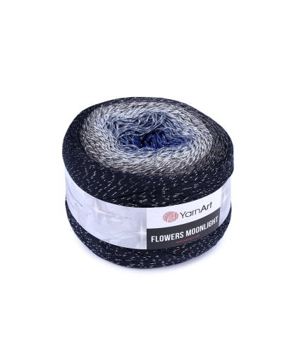 Pletací příze Flowers Moonlight s lurexem 260 g - 1 ks | Mimib