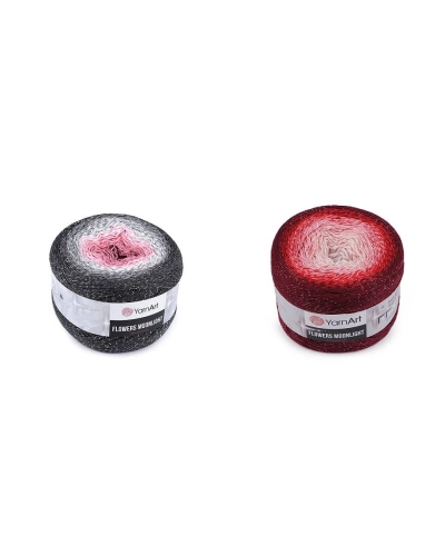 Pletací příze Flowers Moonlight s lurexem 260 g - 1 ks | Mimib