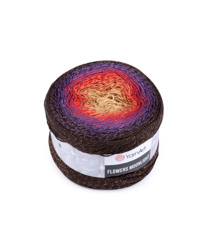 Pletací příze Flowers Moonlight s lurexem 260 g - 1 ks | Mimib