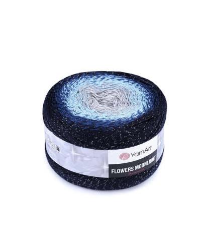 Pletací příze Flowers Moonlight s lurexem 260 g - 1 ks | Mimib
