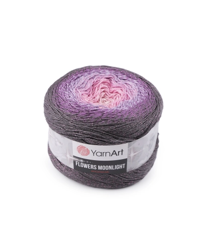Pletací příze Flowers Moonlight s lurexem 260 g - 1 ks | Mimib