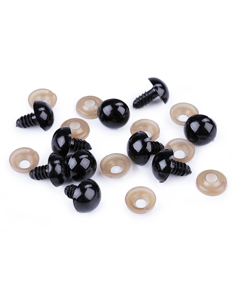 Oči s pojistkou Ø14 mm - 10 sada | Mimib