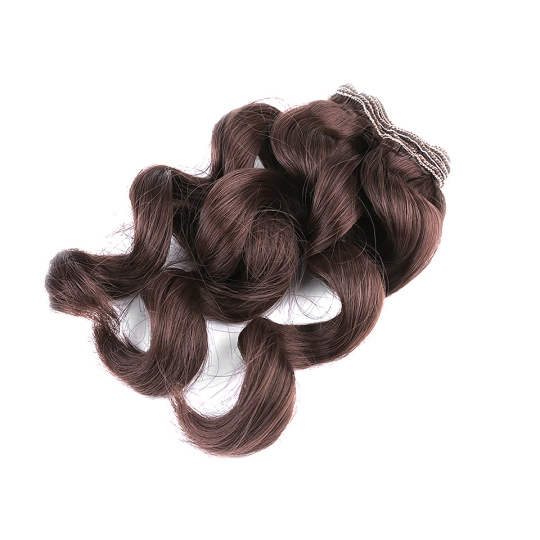 Paruka / vlasy pro panenky 25 cm vlnité - 1 ks | Mimib