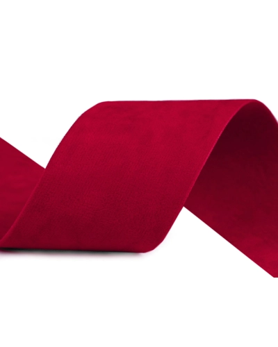 Semišová stuha velvet oboustranná šíře 40 mm - 1 m | Mimib