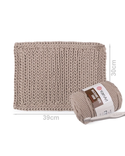 Pletací příze Macrame Rope Ø5 mm 500 g rozčesávací - 1 ks | Mimib
