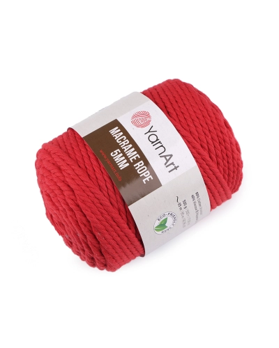 Pletací příze Macrame Rope Ø5 mm 500 g rozčesávací - 1 ks | Mimib