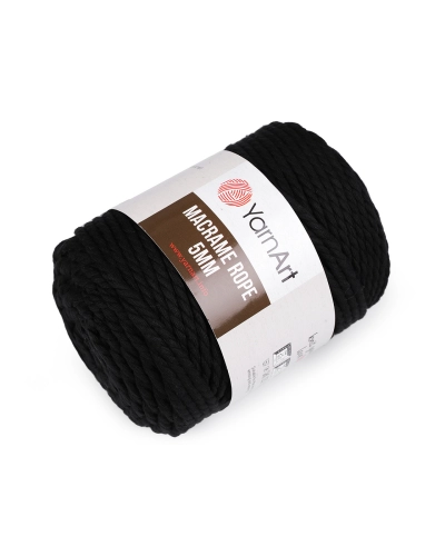 Pletací příze Macrame Rope Ø5 mm 500 g rozčesávací - 1 ks | Mimib