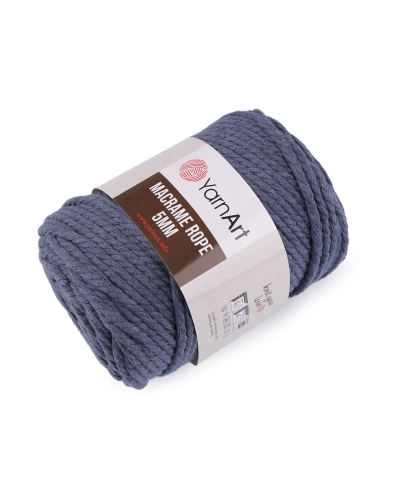 Pletací příze Macrame Rope Ø5 mm 500 g rozčesávací - 1 ks | Mimib