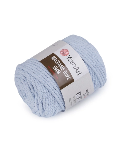 Pletací příze Macrame Rope Ø5 mm 500 g rozčesávací - 1 ks | Mimib