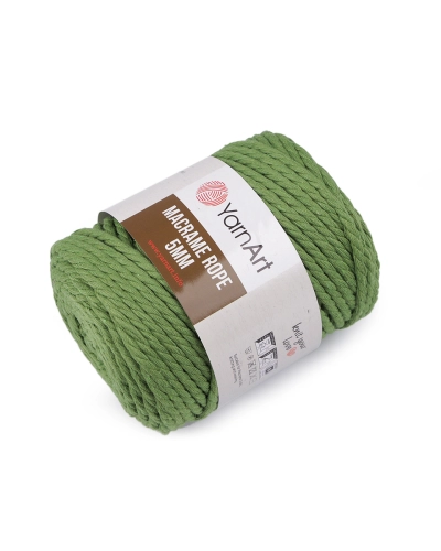Pletací příze Macrame Rope Ø5 mm 500 g rozčesávací - 1 ks | Mimib