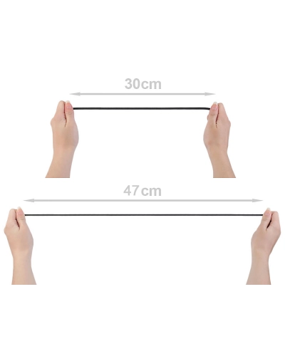 Prádlová pruženka šíře 6-7 mm - 100 m | Mimib