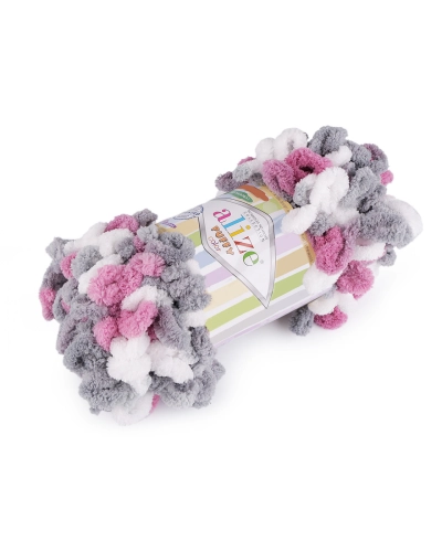 Pletací příze Alize Puffy color 100 g - 1 ks | Mimib