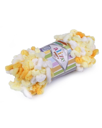Pletací příze Alize Puffy color 100 g - 1 ks | Mimib