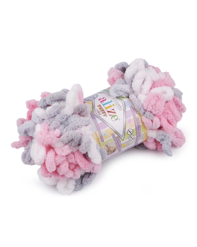 Pletací příze Alize Puffy color 100 g - 1 ks | Mimib