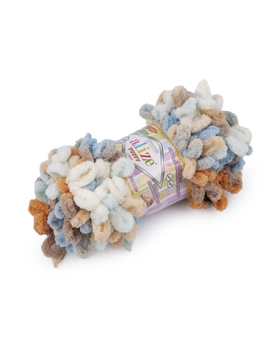 Pletací příze Alize Puffy color 100 g - 1 ks | Mimib