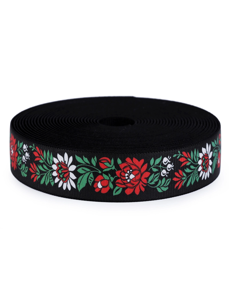 Pruženka folklor šíře 40 mm - 1 m | Mimib