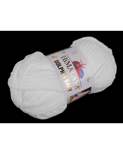 Pletacia ženilková priadza Dolphin Baby 100 g - 1 ks | Mimib