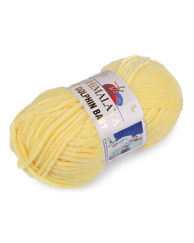 Pletacia ženilková priadza Dolphin Baby 100 g - 1 ks | Mimib