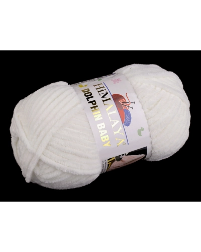 Pletacia ženilková priadza Dolphin Baby 100 g - 1 ks | Mimib