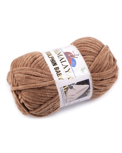 Pletacia ženilková priadza Dolphin Baby 100 g - 1 ks | Mimib