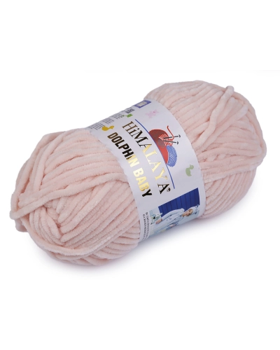 Pletacia ženilková priadza Dolphin Baby 100 g - 1 ks | Mimib