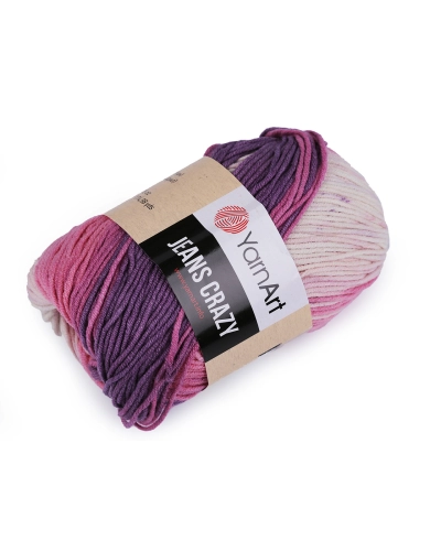 Pletacia priadza Jeans Crazy 50 g - 1 ks | Mimib